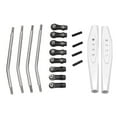thumbnail image 3 of RC Rear Arms Kit, High Performance Anti Wear RC Rear Trailing Arms Metal  For RR10 90048 90053 RC Car Silver, 3 of 8