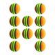 thumbnail image 1 of 10 pelotas de golf para entrenamiento de golf, juguetes para mascotas, duraderas y de alto rendimiento. naranja y colorido, 1 of 9