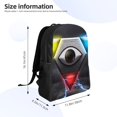 thumbnail image 2 of Lsque The Binding of Isaac Travel Laptop Backpack, Business Slim Sturdy Laptops Backpack, Water Resistant College School Computer Bag Gift for Men & Women Fits 15.6 Inch Notebook, 2 of 6
