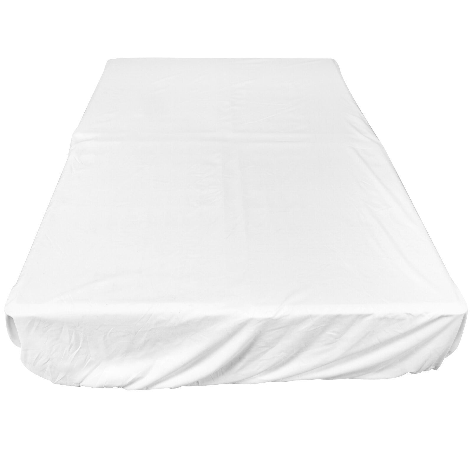 Miangastore Fitted Sheet Only White 1Pcs 78x70in