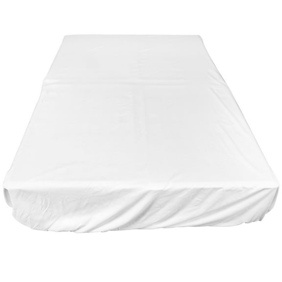 UPOUART Cotton Fitted Sheet Single Size 79x71in for Home Use Comfortable Sleep 1Pcs