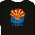 thumbnail image 4 of Inktastic Graffiti Arizona State Flag Boys or Girls Long Sleeve Toddler T-Shirt, 4 of 5
