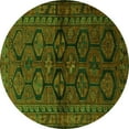 thumbnail image 1 of Ahgly Company Indoor Round Persian Green Traditional Area Rugs, 6' Round, 1 of 1