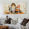 thumbnail image 2 of Chilfamy Thanksgiving Autumn Pumpkin Canvas Wall Art 3 Piece Set for Home Office Decor 12x16x3pcs, 2 of 4