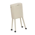 thumbnail image 1 of twisto Bin with Compaction Function, Double Inner Container, Spacious Waste Basket And Storage Compartment for Bin Bags in The Base, for Kitchen And Househol White, 1 of 8