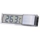 thumbnail image 1 of Termómetro Electrónico para Pecera, LCD, Digital, para Medir la Temperatura de la Pecera, Accesorios para Pecera, Color Plateado, 1 of 10
