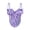 #0100-Purple, variant on shihyeh 3D Floral Corset Tops for Women Spaghetti Strap Bustier Top Boned Going Out Party Crop Top