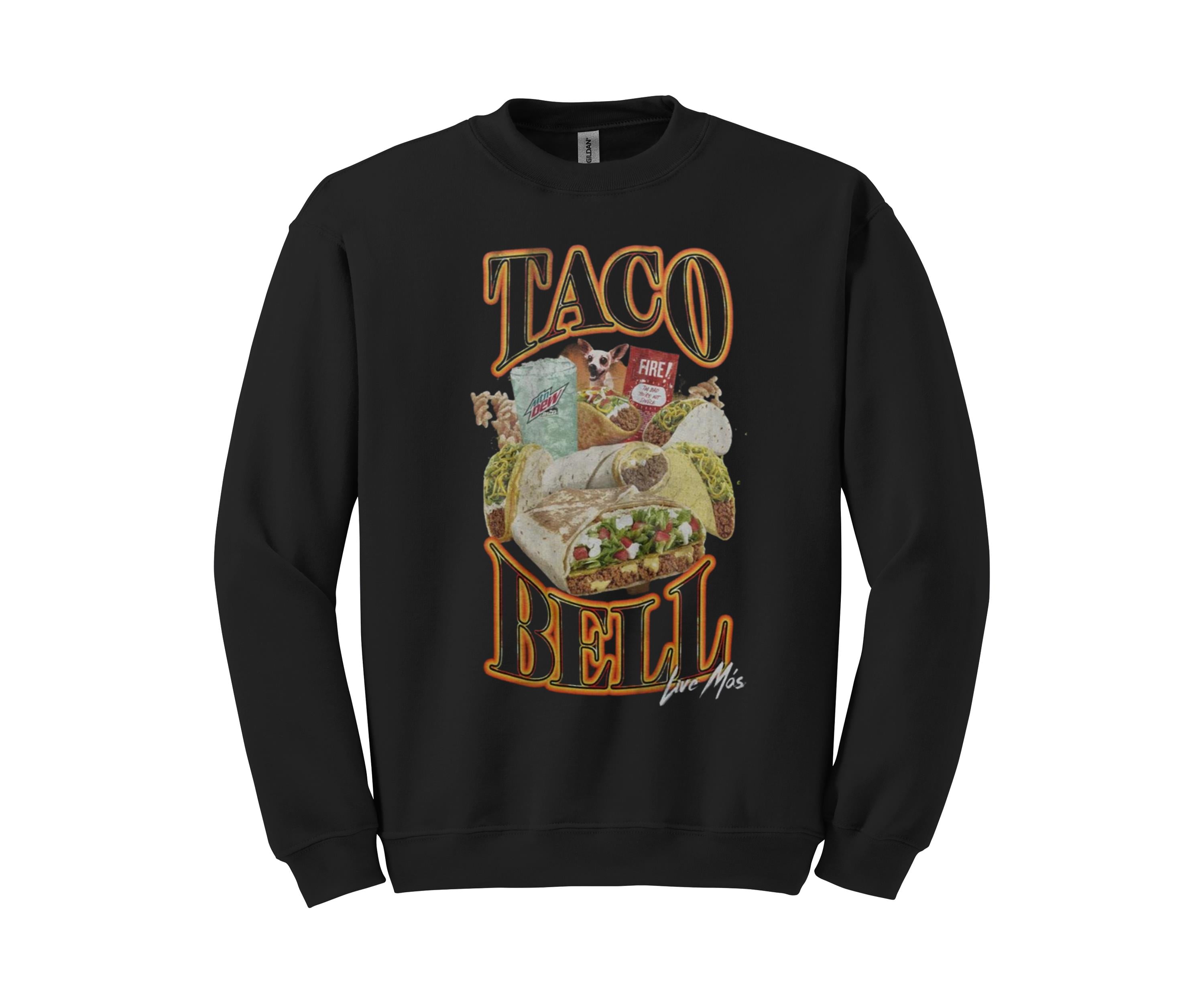 Taco Bell 90'S Bootleg Sweatshirt - Walmart.com