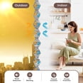 thumbnail image 6 of Allesin Zen No Drill Blinds for Windows Blackout Cordless Cellular Shades Honeycomb Blinds Pull Down, Free Stop Easy Install for Home and Office, Blackout, Light Gray, 32" W x 64" H, 6 of 8