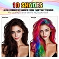 thumbnail image 3 of Hair Color Spray, Temporary Washable Hair Dye, Instant Color, Quick Dry, Non-Sticky, Easy Wash Out, Bright Colors for Parties, Festivals & Events (120ml), 3 of 10