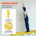 thumbnail image 4 of Kagrote Adjustable Scaffolding Equipment, 771Lbs Capacity Foldable Work Platforms, 59x15.75 Inch Painter's Stool, 4 of 9
