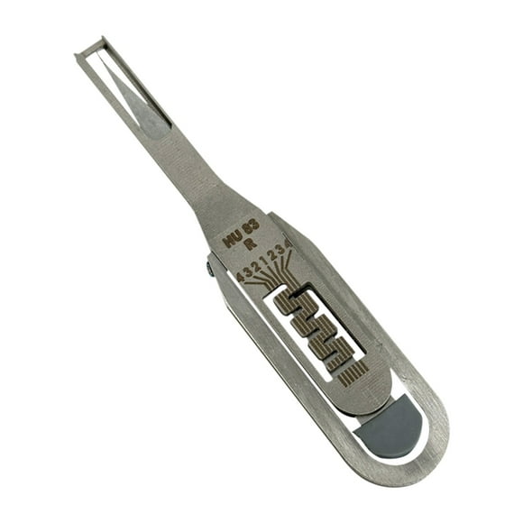Car Lock Tool with Metal Keys Compact Car Unlocking Kit for Emergency Entry Model: 83