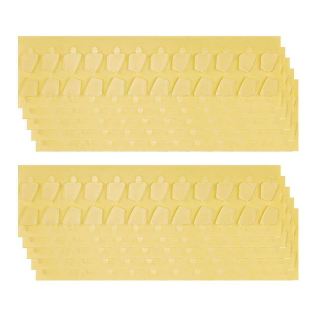 10 almohadillas adhesivas prácticas, puntos adhesivos, pegamento acrílico para figuras de resina 24 13 x 145 x 017 cm