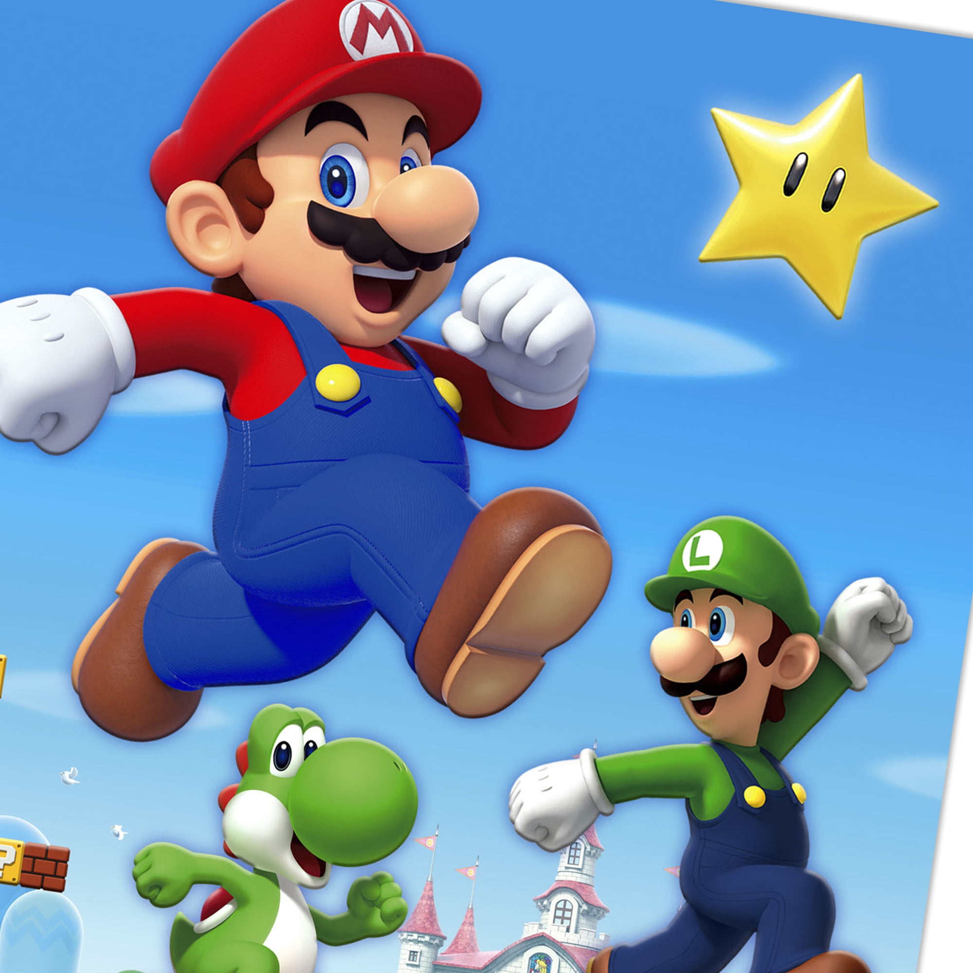 Hallmark Nintendo Super Mario Birthday Card (Yoshi New Year of Coolness)