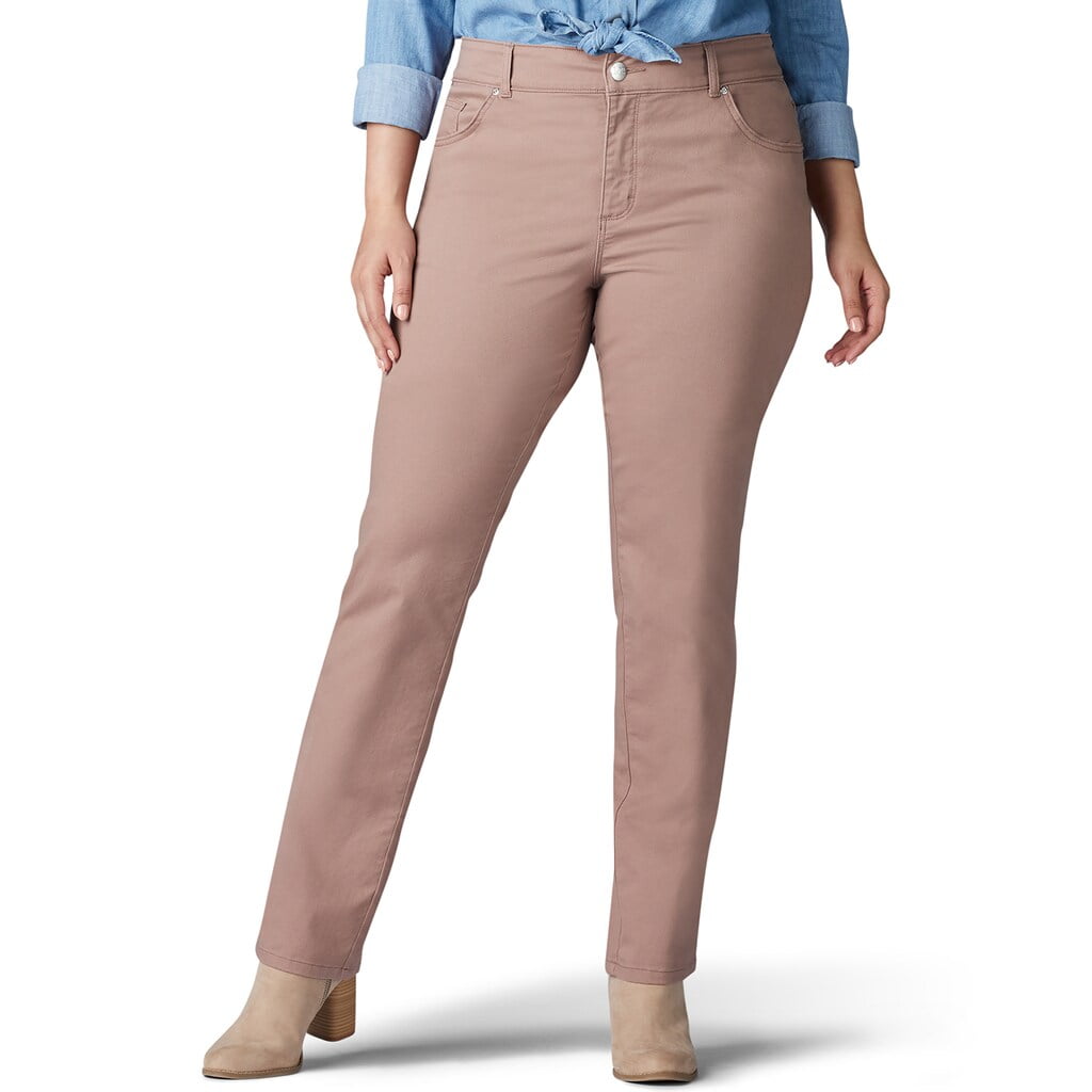 Plus Size Lee Straight-Leg Jeans Antler Walmart.com