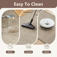 thumbnail image 6 of VUNATE Kitchen Rugs 20"x32" Woven Non Slip Kitchen Mat, Absorbent Washable Kitchen Rug with Durable Backing, Soft Low Profile Floor Mat for Kitchen Sink, Entryway, Laundry Room Beige, 6 of 7
