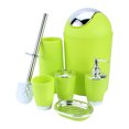 thumbnail image 1 of Juego de accesorios de baño, contenedor, dispensador de jabón, vaso, soporte para cepillo de dientes, 6 uds., 1 of 9