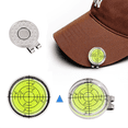 thumbnail image 2 of Outdoor Golf Level Slope Reading Mark Round Hat Clip Golf Position Mark-Blue, 2 of 8