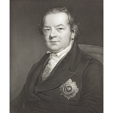 Charles Theophilus Metcalfe 1St Baron Metcalfe 1785 - 1846 Indian And Colonial Administrator From The Book Gallery Of Historical Portraits Published C1880 Stretched Canvas - Ken Welsh  Design Pics