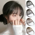 thumbnail image 6 of High Temperature Resistant Synthetic Hair Bangs - Natural Black, Light Brown, Dark Brown, Brown Black - Suitable for All Face Shapes, Easy to Style, Long-Lasting Volume, 6 of 10
