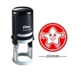 thumbnail image 1 of Round Self Inking Kids Teacher Stamp STAR Design Custom Shiny 20mm Rubber Stamp, 1 of 1