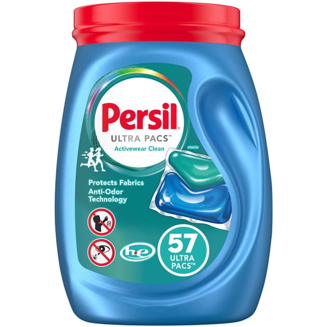 Detergente para ropa Persil Ultra Pacs Activewear Clean x57