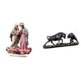 thumbnail image 1 of Letrero de mesa de toro, acrílico, decoración de escritorio, estatua de resina, escultura grabada de animal, base estable e impermeable, adecuado para, 1 of 8