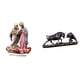thumbnail image 1 of Decoración de escritorio acrílica DIY, adorno de mesa único, decoración del hogar para navideña, chimenea, figura de toro, estatua de toro, 1 of 8