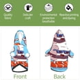 thumbnail image 6 of Cauagu Sushi Salmon Surfing Pattern Winter Pet Hoodie Sweatshirts- Dog Hoodie Sweater with Leash Hole - Cute Dog Hoodie - Pet Clothes Puppy Cat Custume -X-Large, 6 of 8