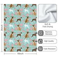 thumbnail image 3 of 2 Pcs Funny Kitchen Towels,Cute Boxer Dog and Flowers Florals Microfiber Dish Towels,Kitchen Tea Towels,Kitchen Towel Set (18" X 26"), 3 of 3