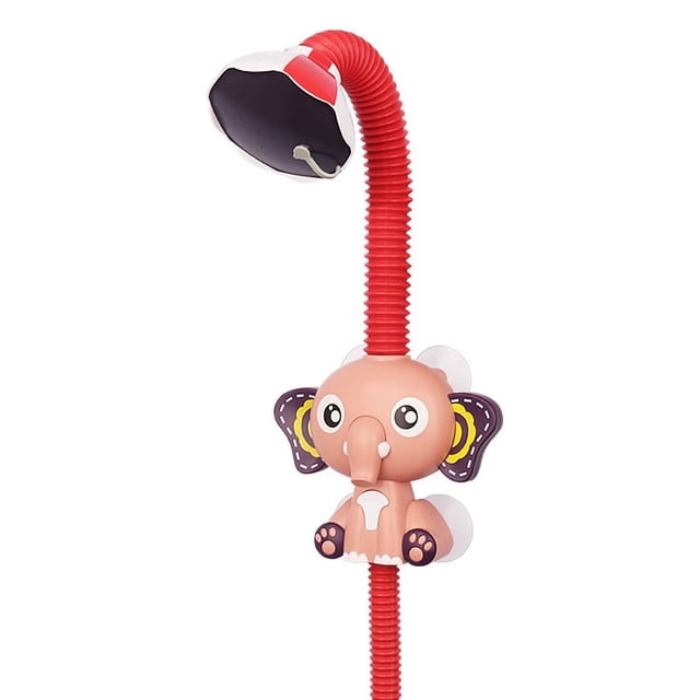 Toy Children Electric Shower Macaron Elephant Shape Water Spray Baby Bathing Bathroom Summer Toy