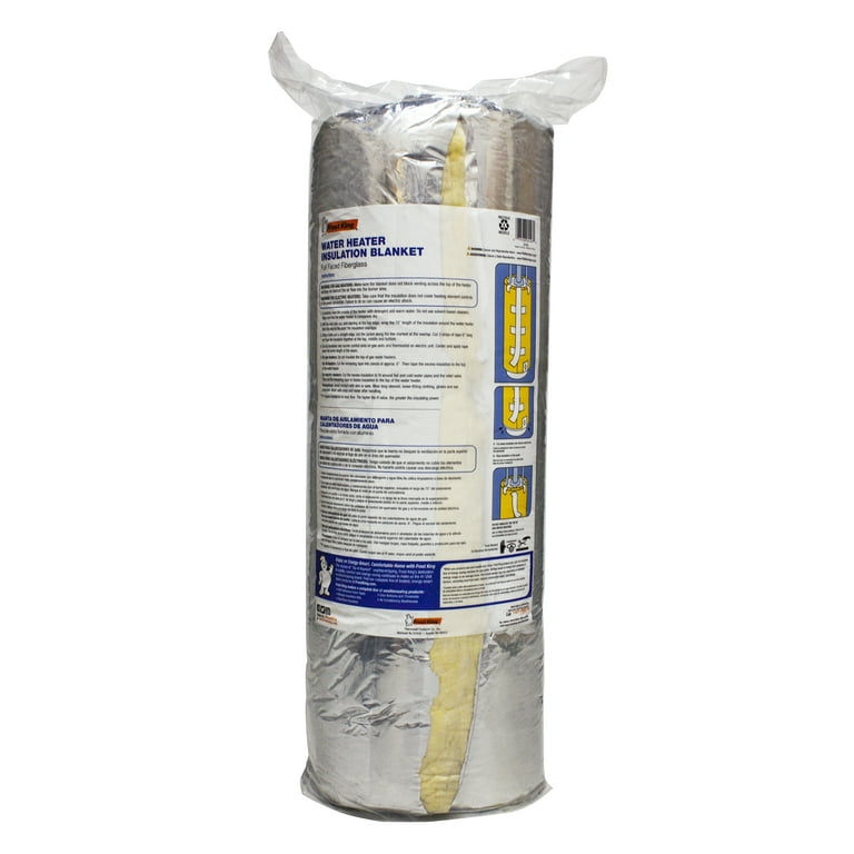 How to install the Frost King Water Heater Insulation Blanket