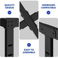 thumbnail image 5 of vfytbgnhj Queen Bed Frame 3600lbs Heavy Duty Metal Platform No Box Spring Needed with Steel Slat Support  Easy Assembly Noise-Free 16 Inch Queen, 5 of 5