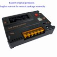 thumbnail image 1 of 20A Solar Charge Controller with Dual DC Outputs, 12V/24V Auto-Switching, Crystal Nightlight LCD Display – Efficient Renewable Energy Management for Residential & Commercial Outdoor Applications, 1 of 5