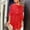 Red, variant on Nnhblu Women's Fashion Crewneck Sequin Long Sleeve Solid Mini Dress Party Dress formal Dress Wedding Guest Dresses for Women Evening Dresses for Women Elegant Black