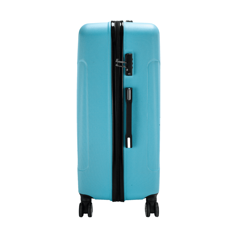 3Pcs Traveling Luggage Set, Portable Large Capacity Luggage Bags for Travel, Rolling Storage Suitcase, Blue, 20" 24" 28"