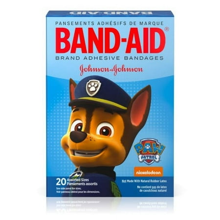 BandAid Bandages Paw Patrol Assorted Sizes (Pack of 8)