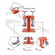 thumbnail image 4 of Máquina De Expansión De Zapatos, Máquina De Ensanchador De Zapatos De Dos Cabezales Ancho Ajustable Base Rectangular Aluminio Con Escala Para Oficina, 4 of 7