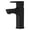 Matte Black, variant on Pfister Lg142-060 Pfirst Modern 1.2 GPM Single Hole Bathroom Faucet - Black