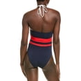 thumbnail image 2 of Robin Piccone womens  Babe Bandeau One-Piece, 10, Blue, 2 of 3