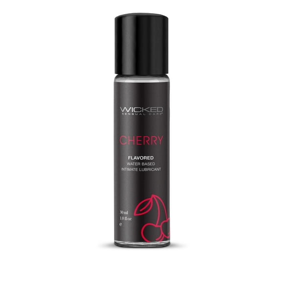 Wicked Aqua Flavored Lubricant Cherry 1oz