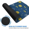 thumbnail image 6 of Long Mouse Pads for Desk,Blue Sun Moon Star Pattern Desk Mats on Top Of Desks, Desk Mouse Pad Extra Large with 3mm Non-Slip Base and Stitched Edge for Gaming,Office,Work,Home 31.5"x11.8", 6 of 6