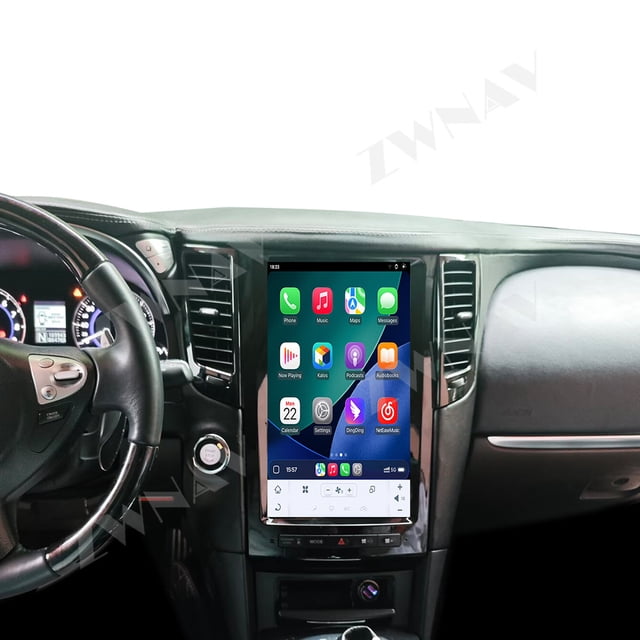 ZWNAV 13.8 inch HD Screen Android 14 For Infiniti FX35/FX25/FX37/FX50/QX70 2007-2019 Car GPS Navigation Wireless Carplay Radio Player Head Unit