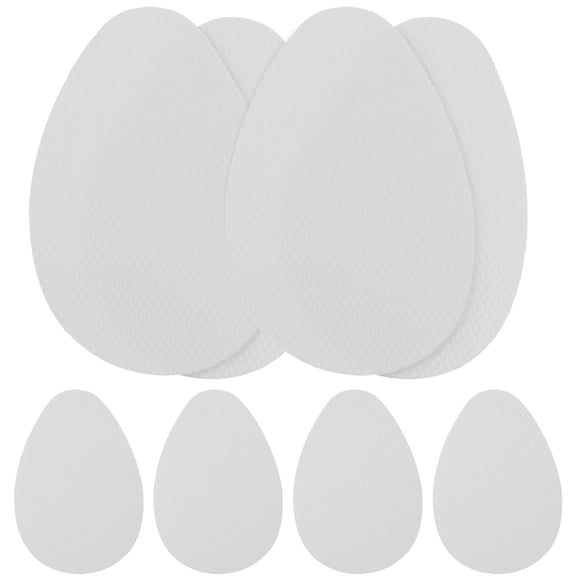 OATIPHO 4Pairs Non Slip Transparent Heel Pads Adhesive Shoe Accessories for High Heel and Casual Shoes