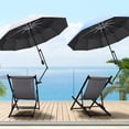 thumbnail image 2 of Sombrilla de playa XLINGZA UPF 50+ con pinza ajustable portátil, 2 of 7