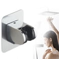 thumbnail image 4 of Shower Head Handset Holder Chrome Bathroom Wall Mount Adjustable Bracket, 1pc, 4 of 9