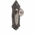 thumbnail image 2 of Grandeur Bouton Door Knob with Grande Victorian Plate, 2 of 5