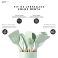 thumbnail image 4 of Utensilios Cocina Silicon Suave Con Soporte Kochstelle Kochstelle UT002100M, 4 of 8