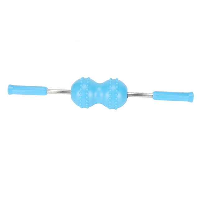Rodillo muscular Fascia, bola doble, masaje de tejido profundo, reduce el dolor, rodillo Fascia para piernas, cuello