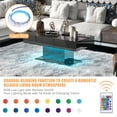 thumbnail image 4 of Hironpal 43" High Glossy LED Coffee Table, Modern Center Table with 16 Colors for Living Room,Remote Control,Black, 4 of 9